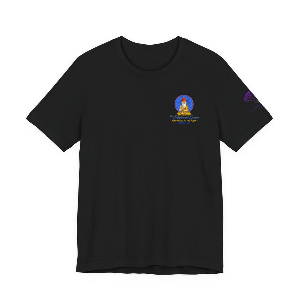 The Enlightened Gnome Logo Tee - Happiness is the Path