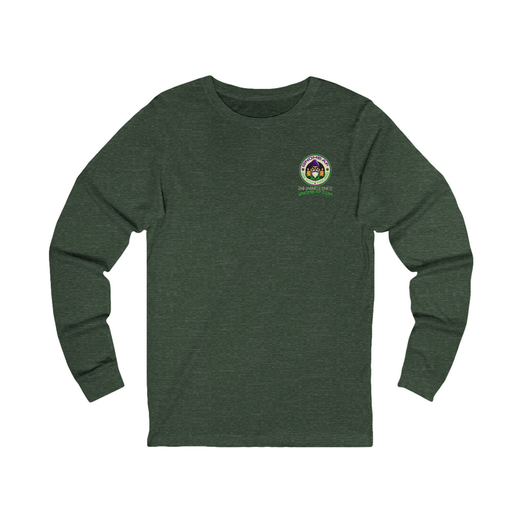 Gnome AF Original Logo - Long Sleeve Tee