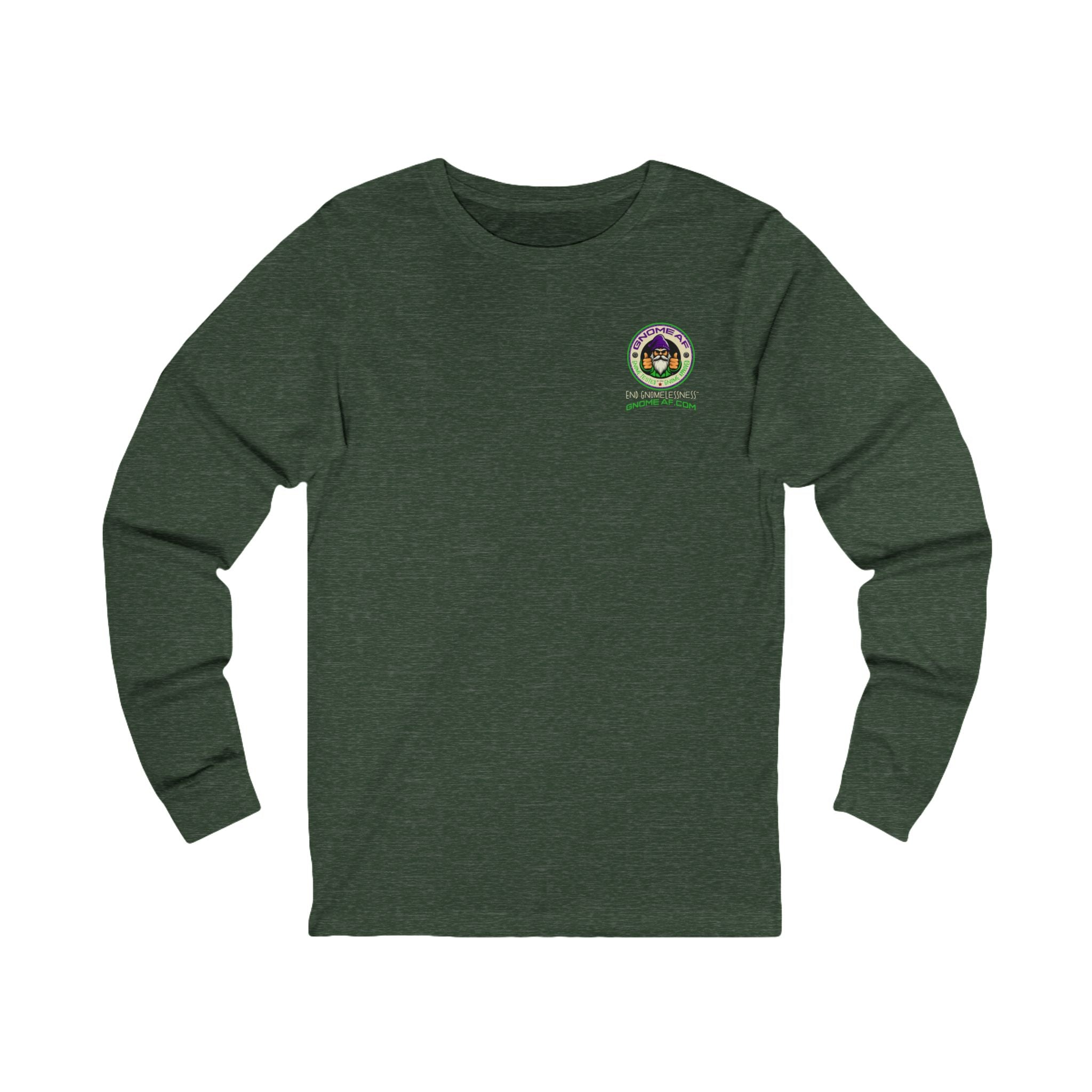 Gnome AF Original Logo - Long Sleeve Tee
