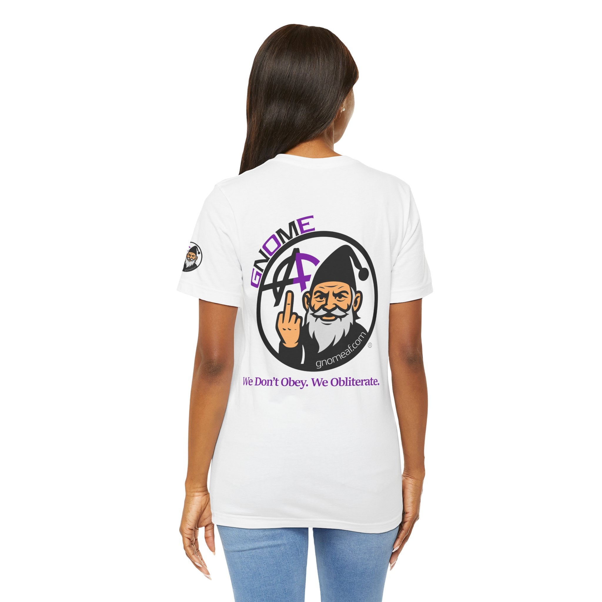 Gnome AF Originals - We Don't Obey. Graphic Tee