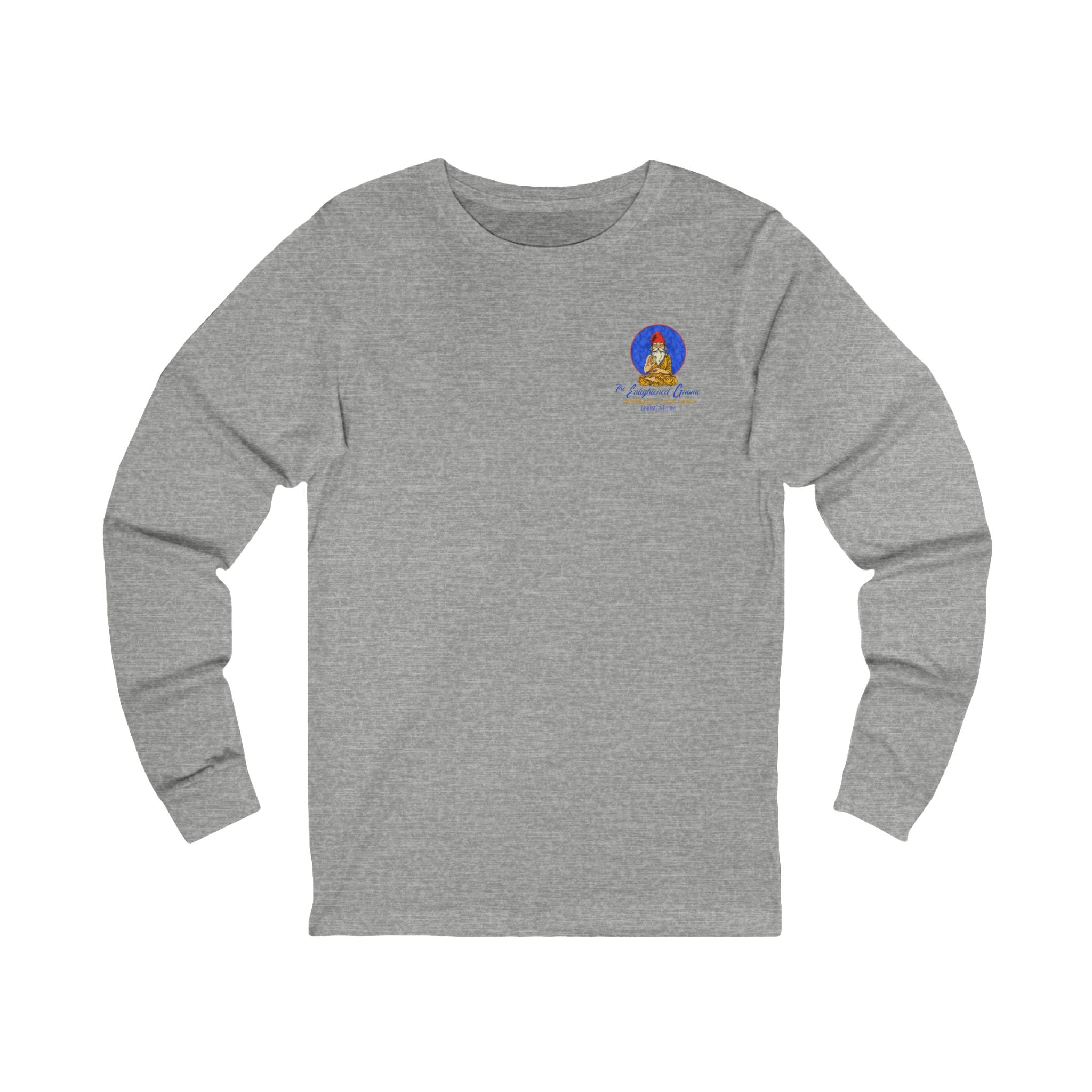 The Enlightened Gnome Logo Long Sleeve Tee