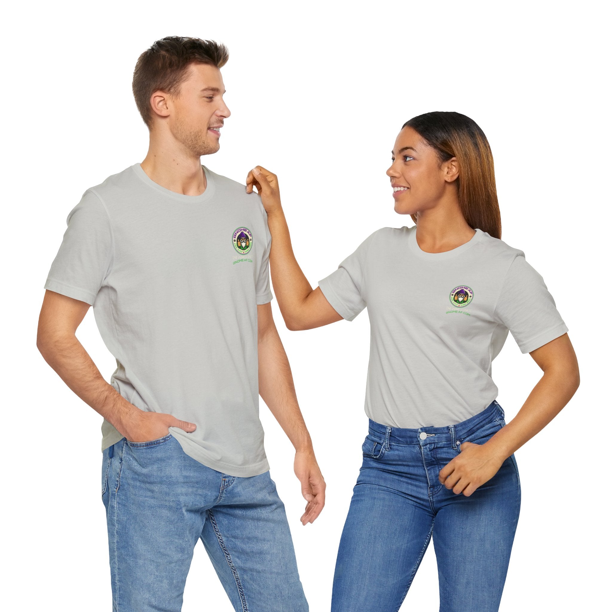 GNOME AF Original Logo - Unisex Jersey Short Sleeve