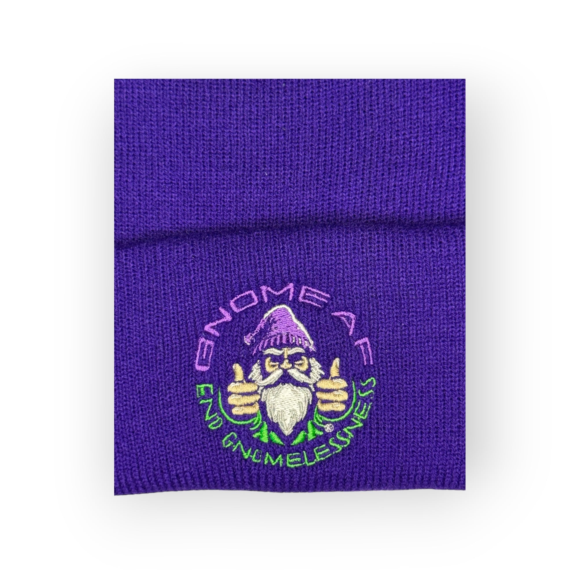 Limited Edition End Gnomlessness Logo Beanie